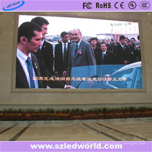 Large LED Video Wall P8 Outside Wall Mounted